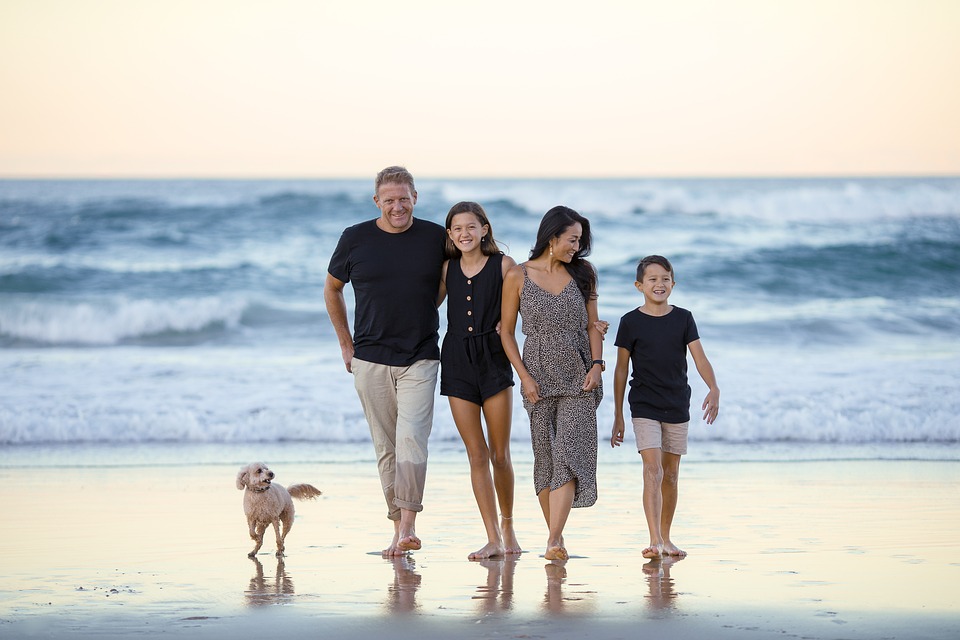 Wealthy happy family 2023